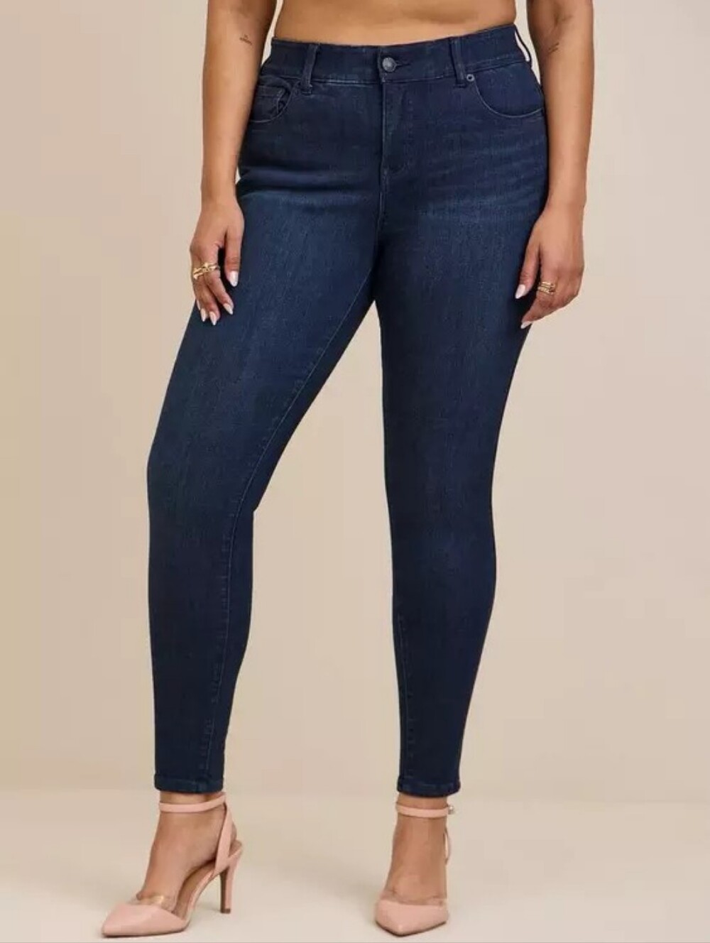 Torrid Bombshell High Rise Skinny Jean 16 Extra Short XS